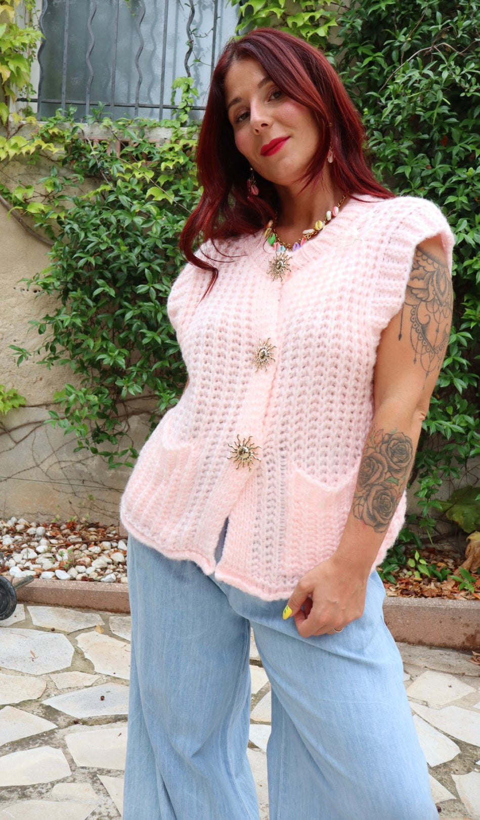 Cardigan soleil