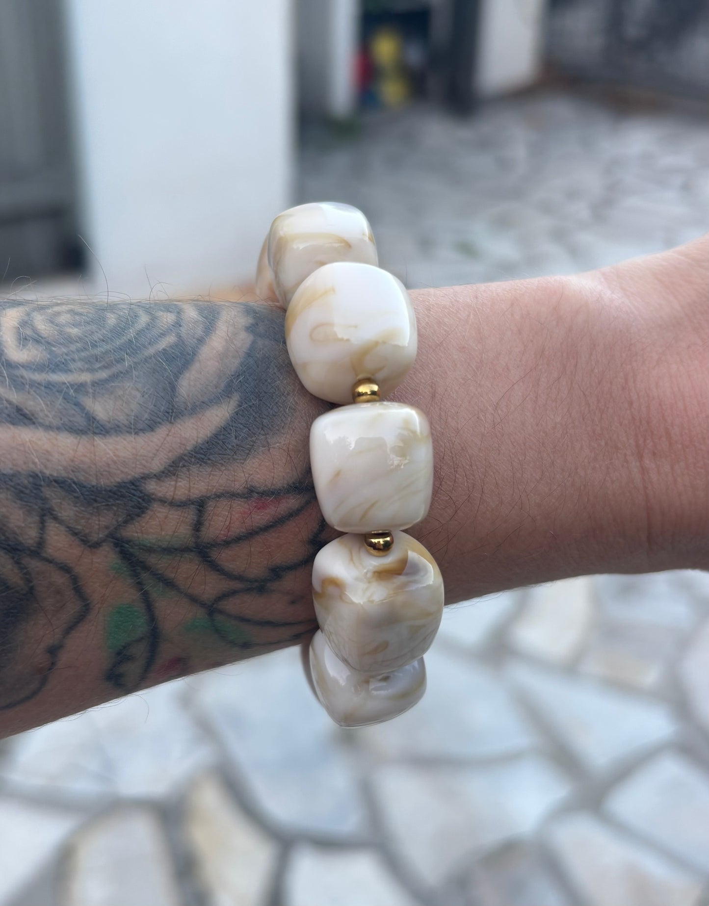 Bracelet nacré