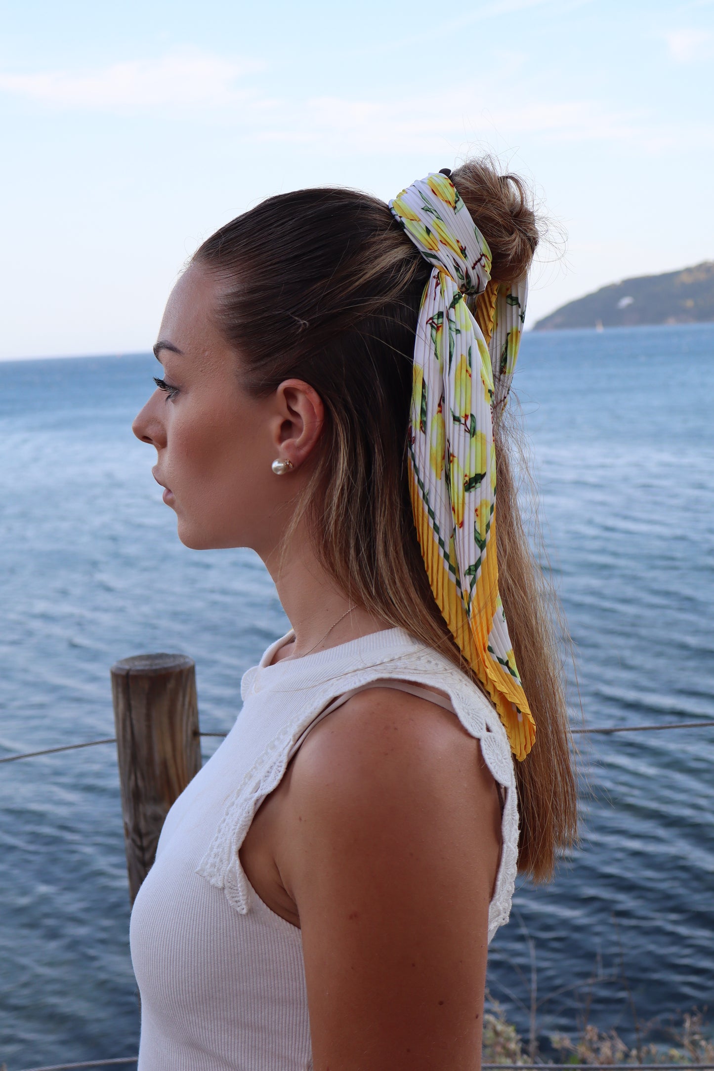 Foulard citron