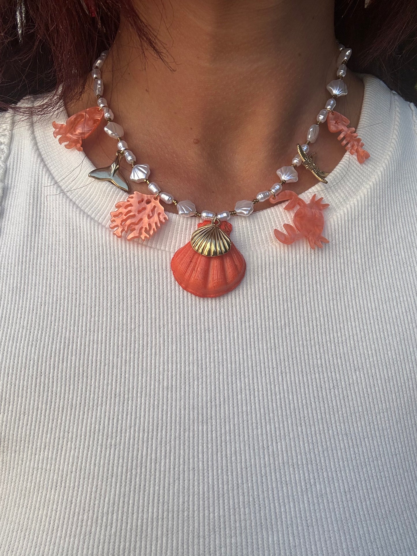 Collier coquillage