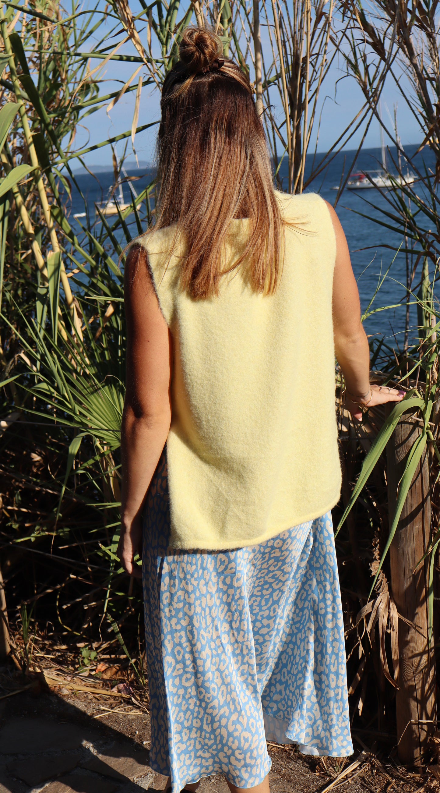 Pull sans manches Julie
