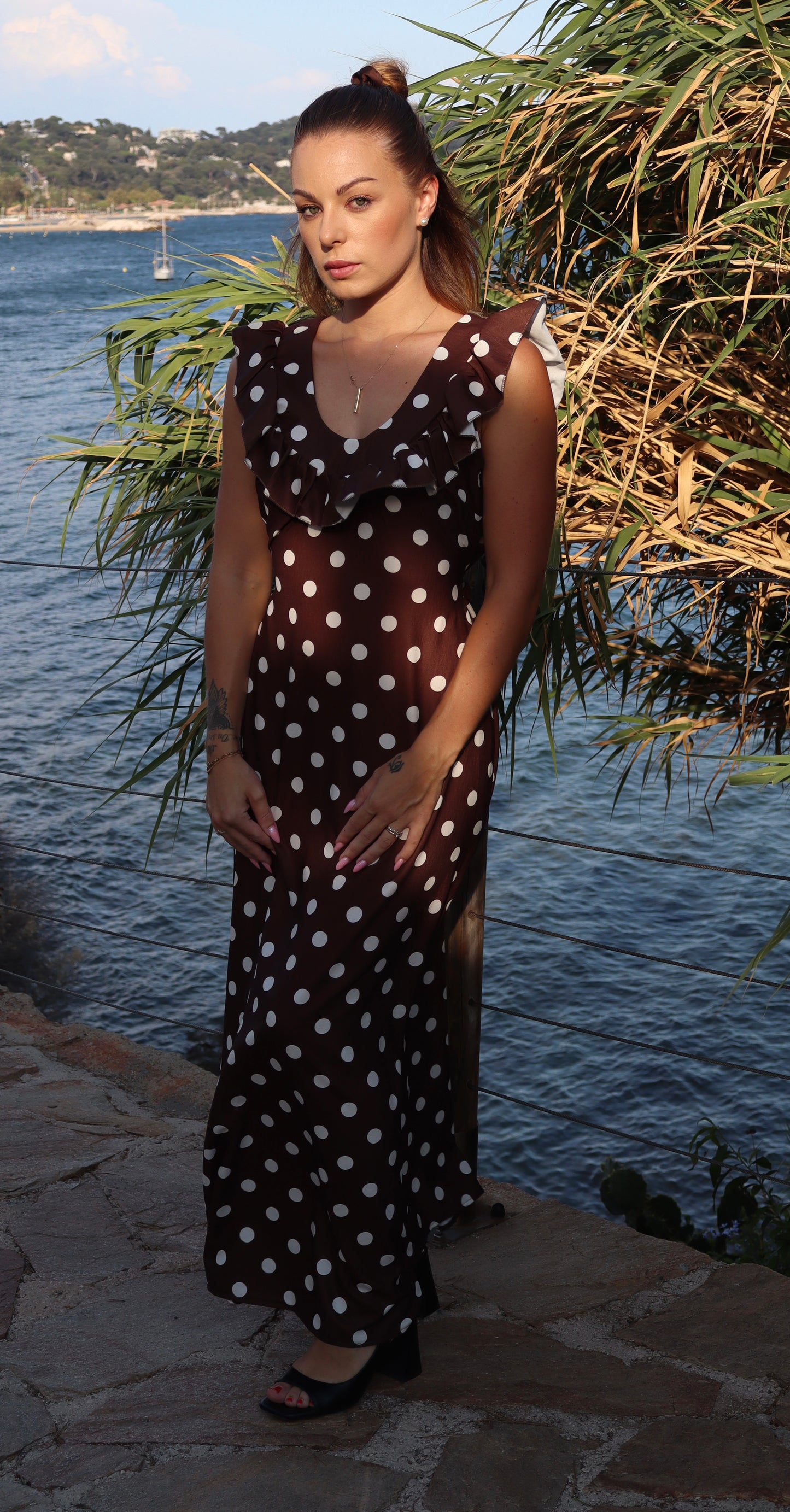 Robe Viviane marron