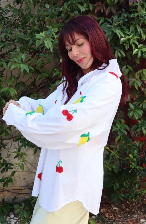 Blouse multifruits