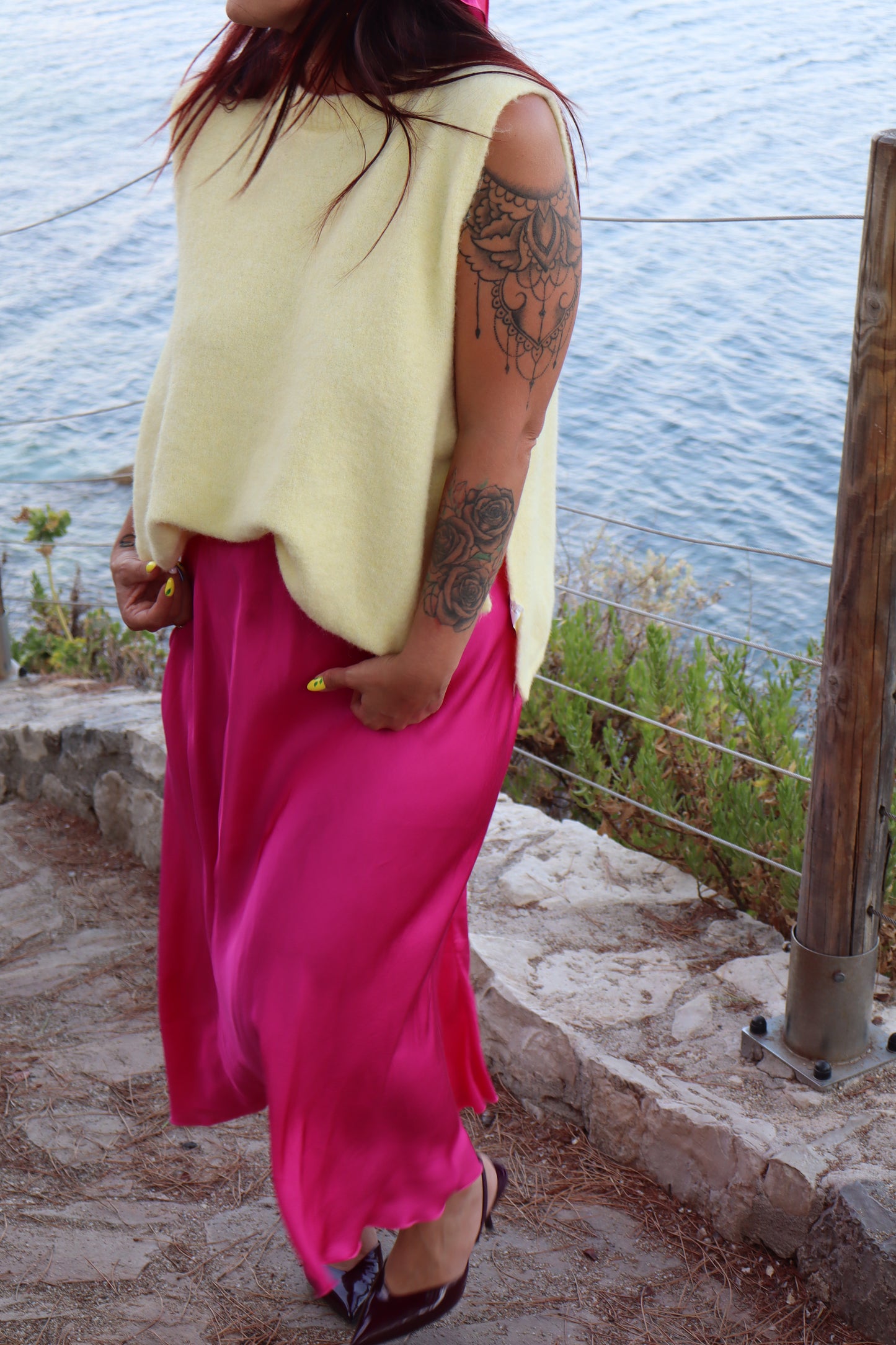 Pull sans manches Julie