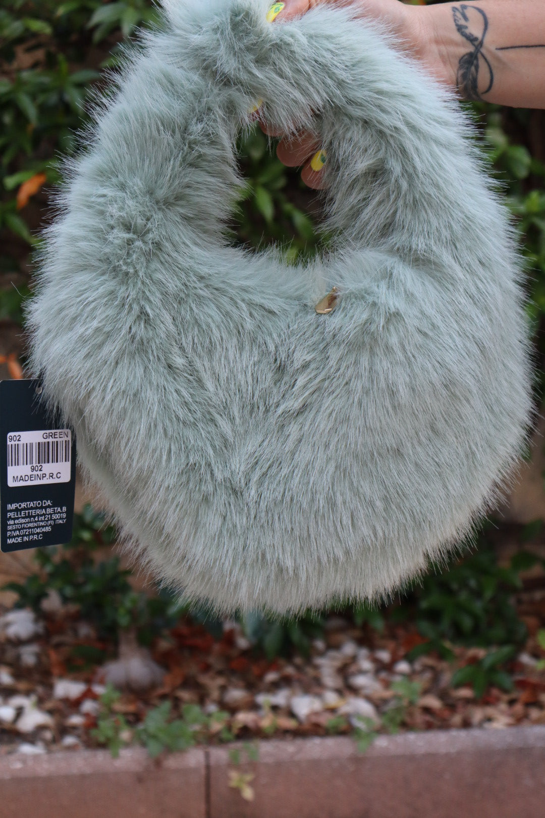 Sac Lili vert pastel