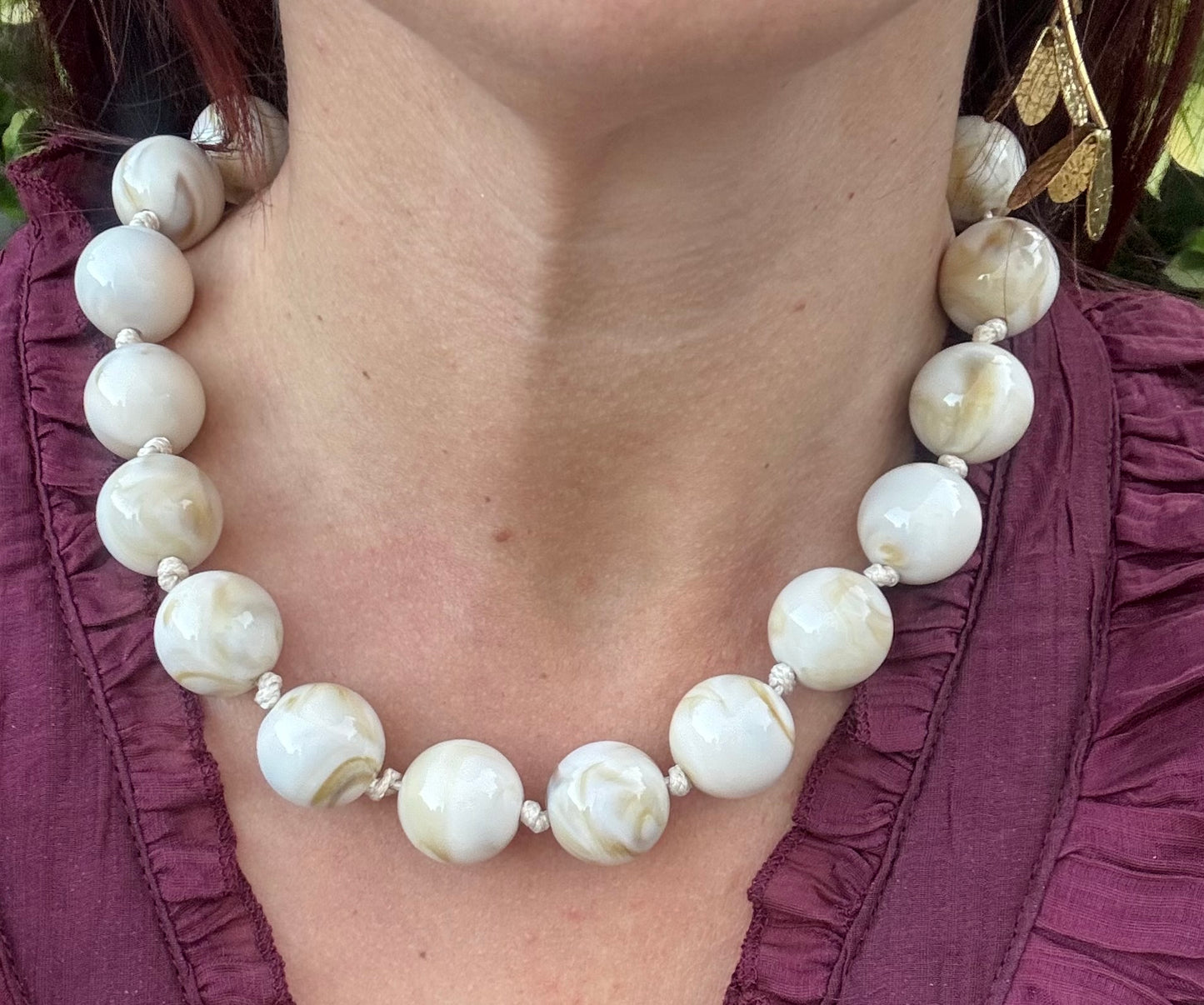 Collier nacré