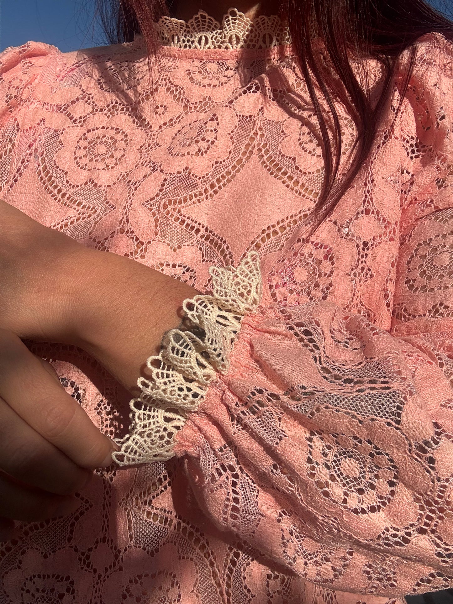 Haut dentelle Angeline
