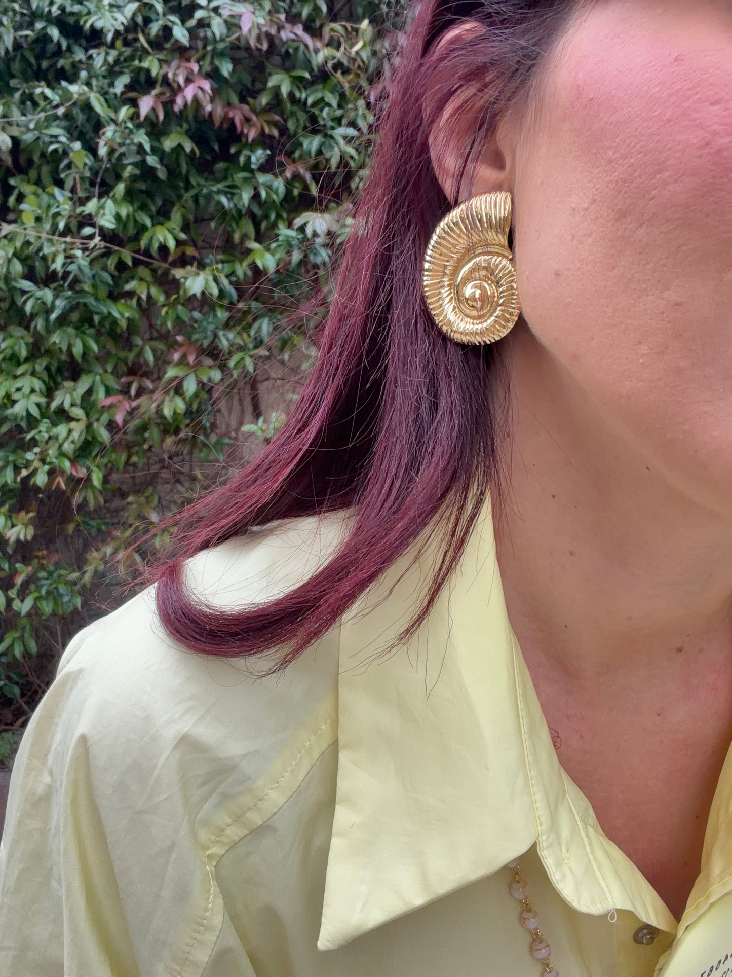 Boucles d’oreilles coquillages