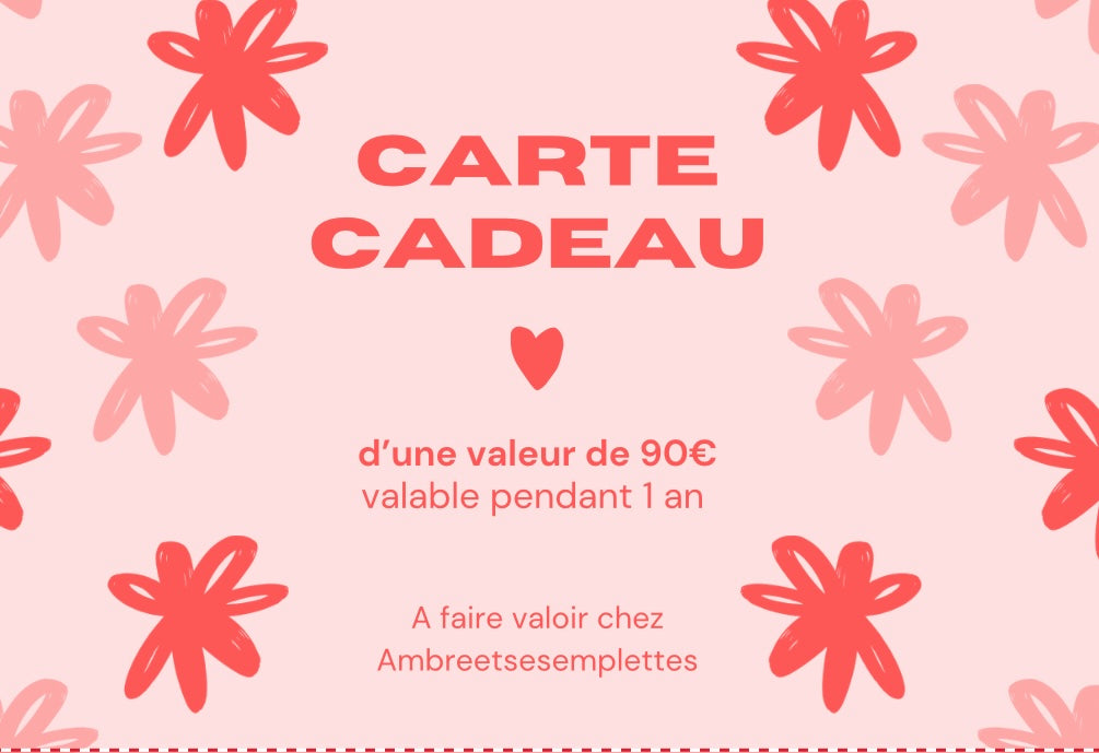 Carte cadeau 🎁
