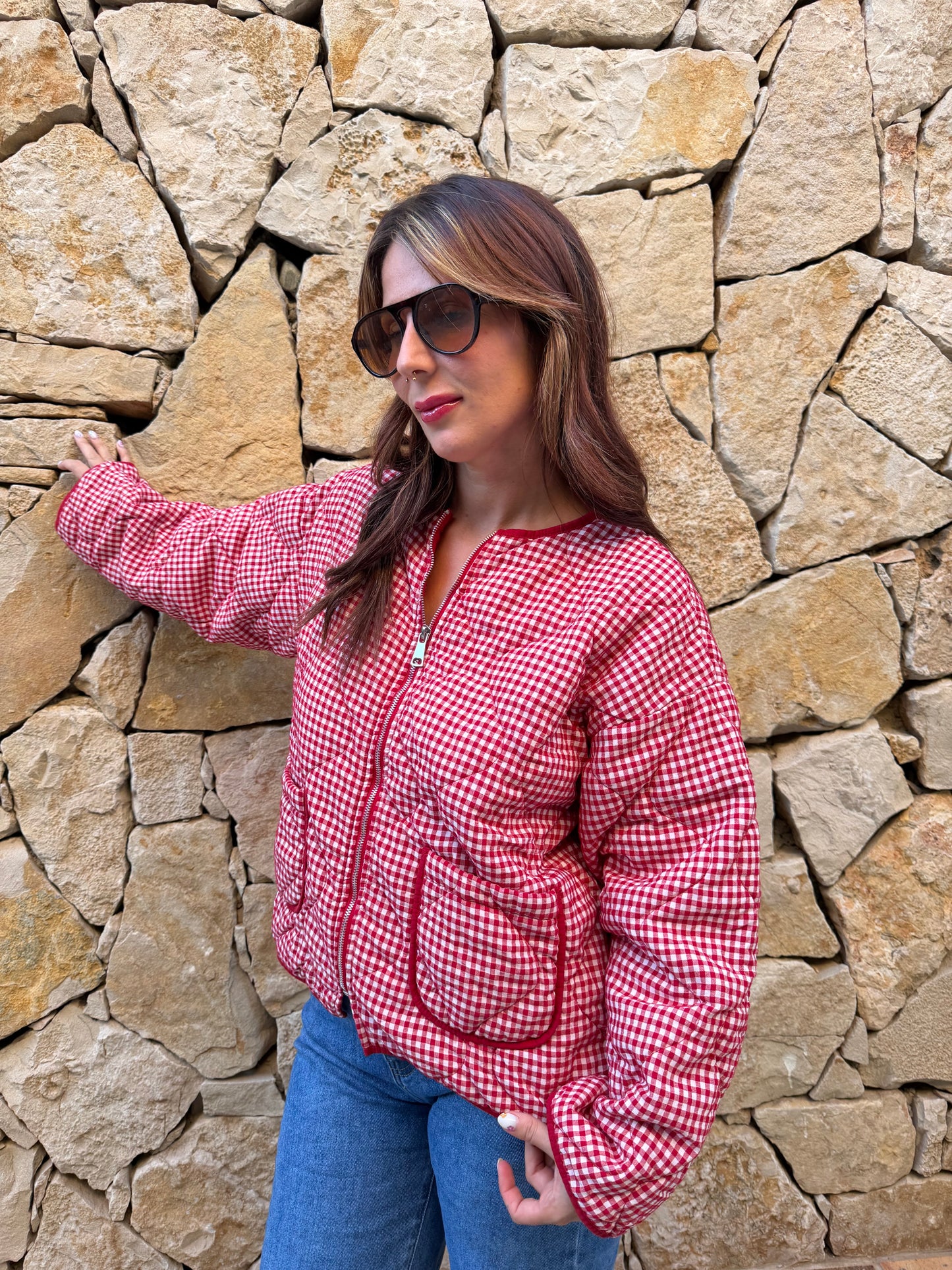 Veste rouge