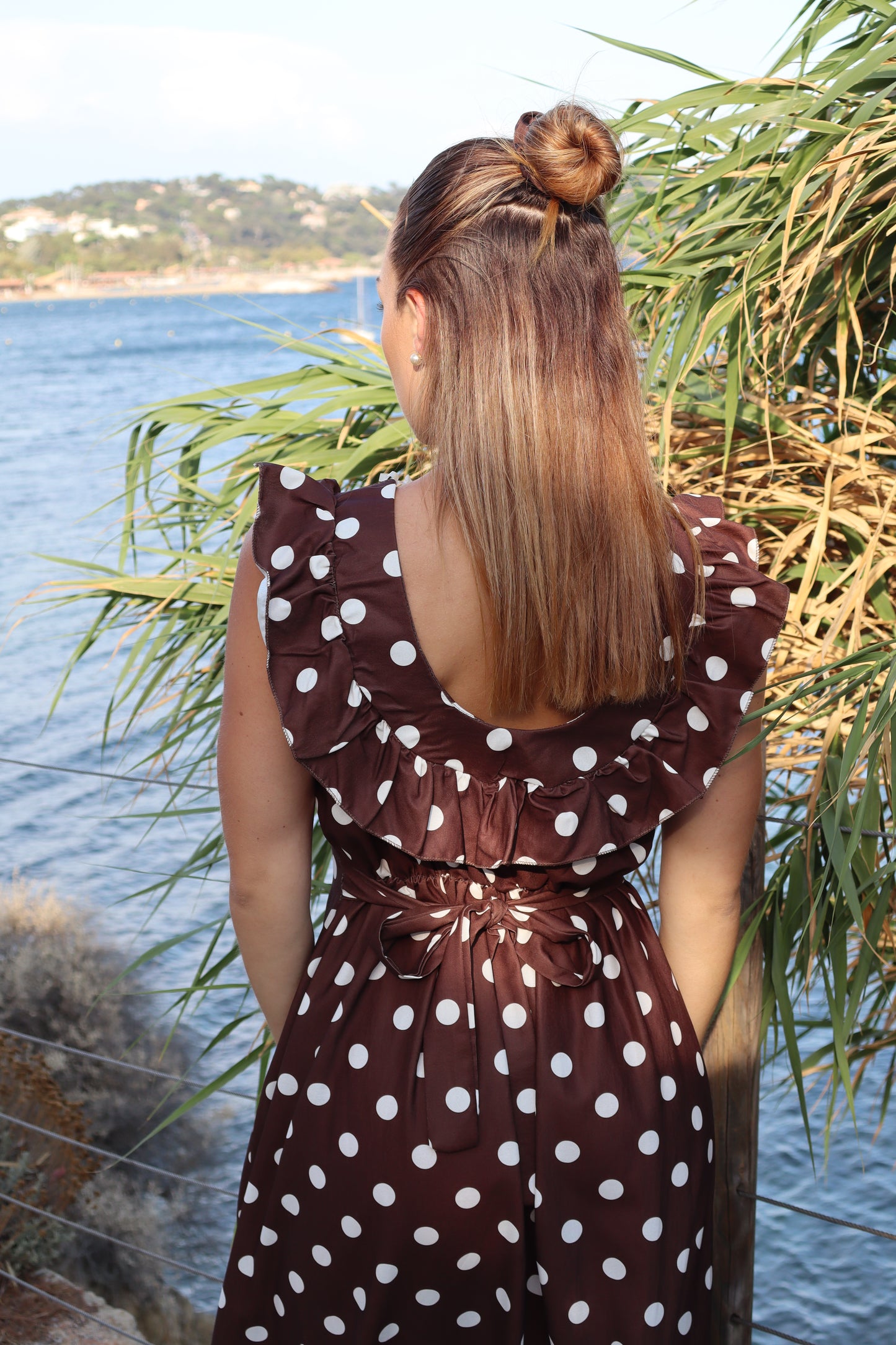 Robe Viviane marron