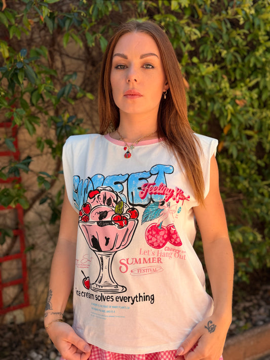 TEE shirt cherry