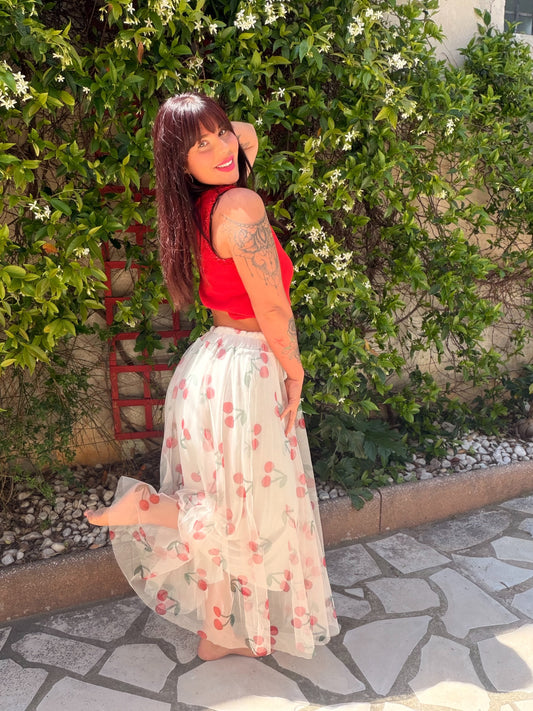 Jupe cerise 🍒