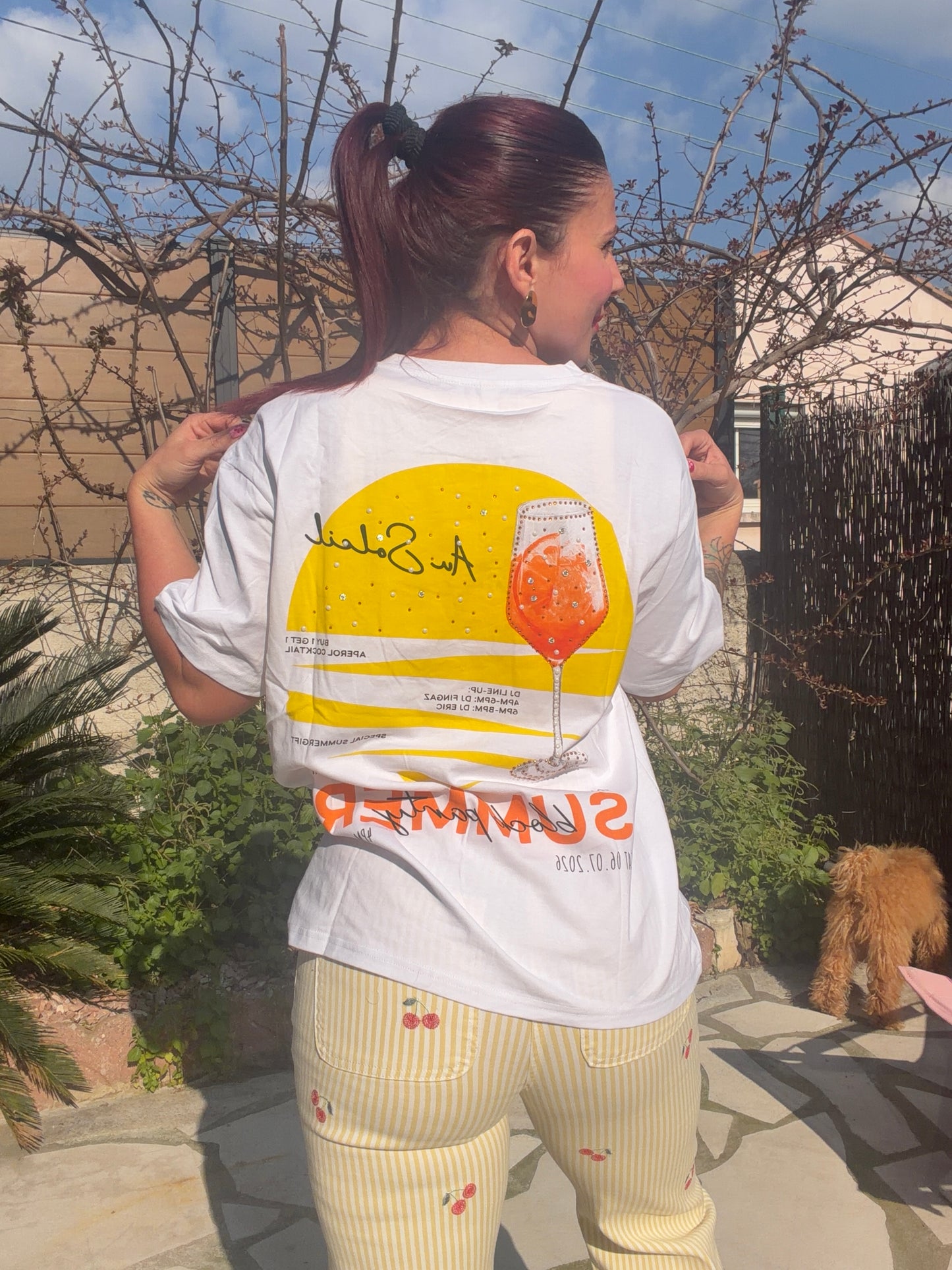 TEE shirt aperol