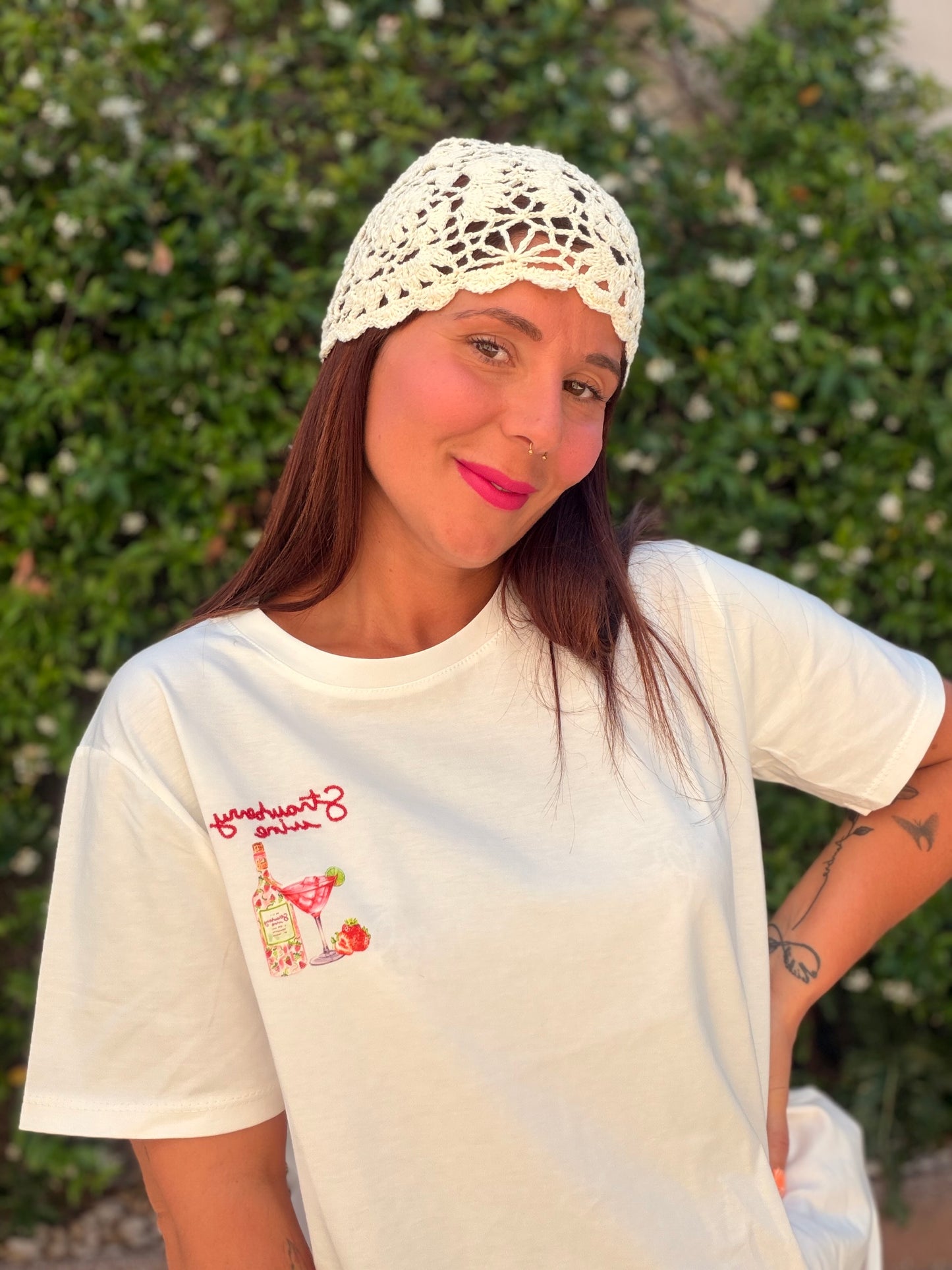 TEE shirt fraise