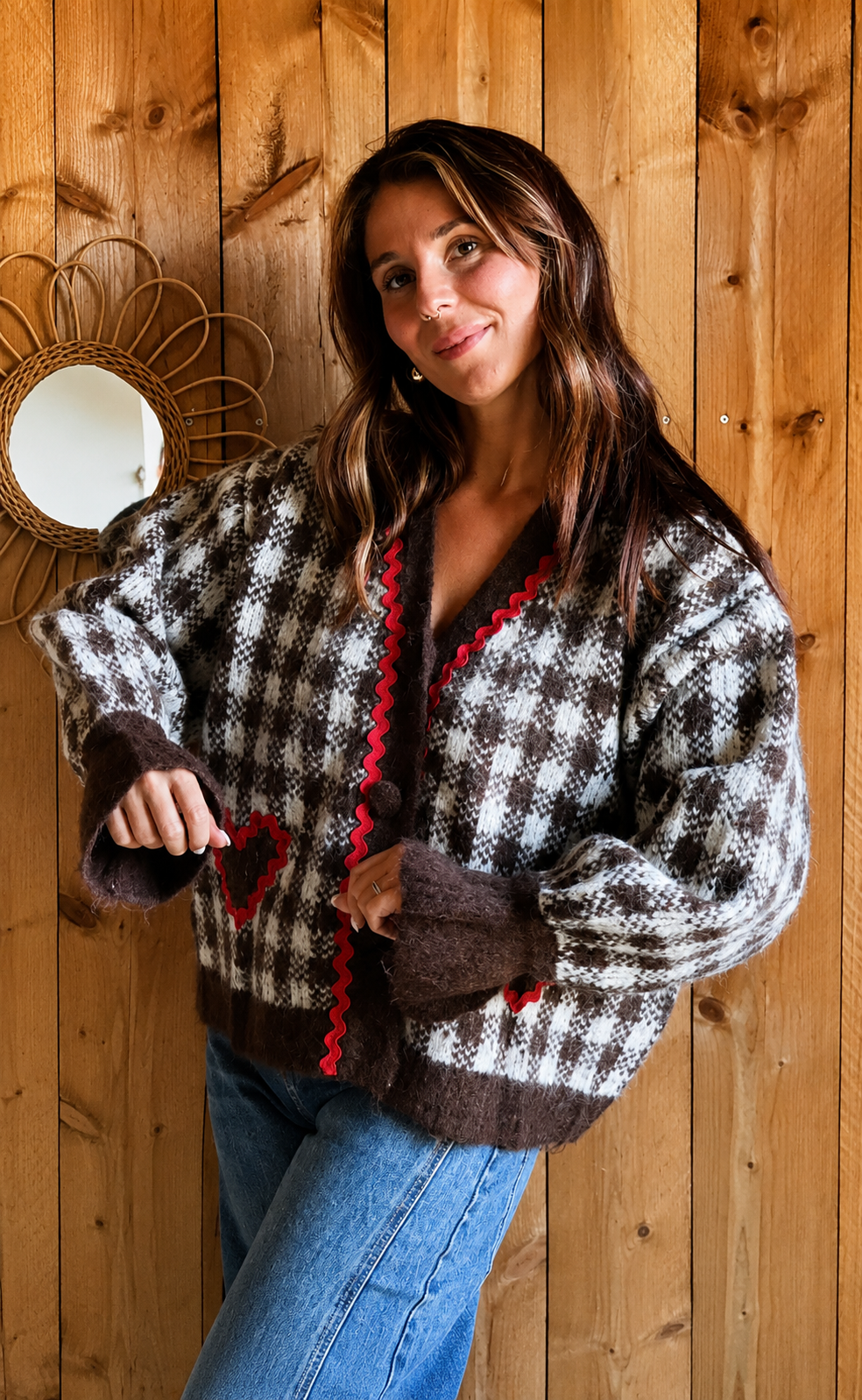 Gilet cœur
