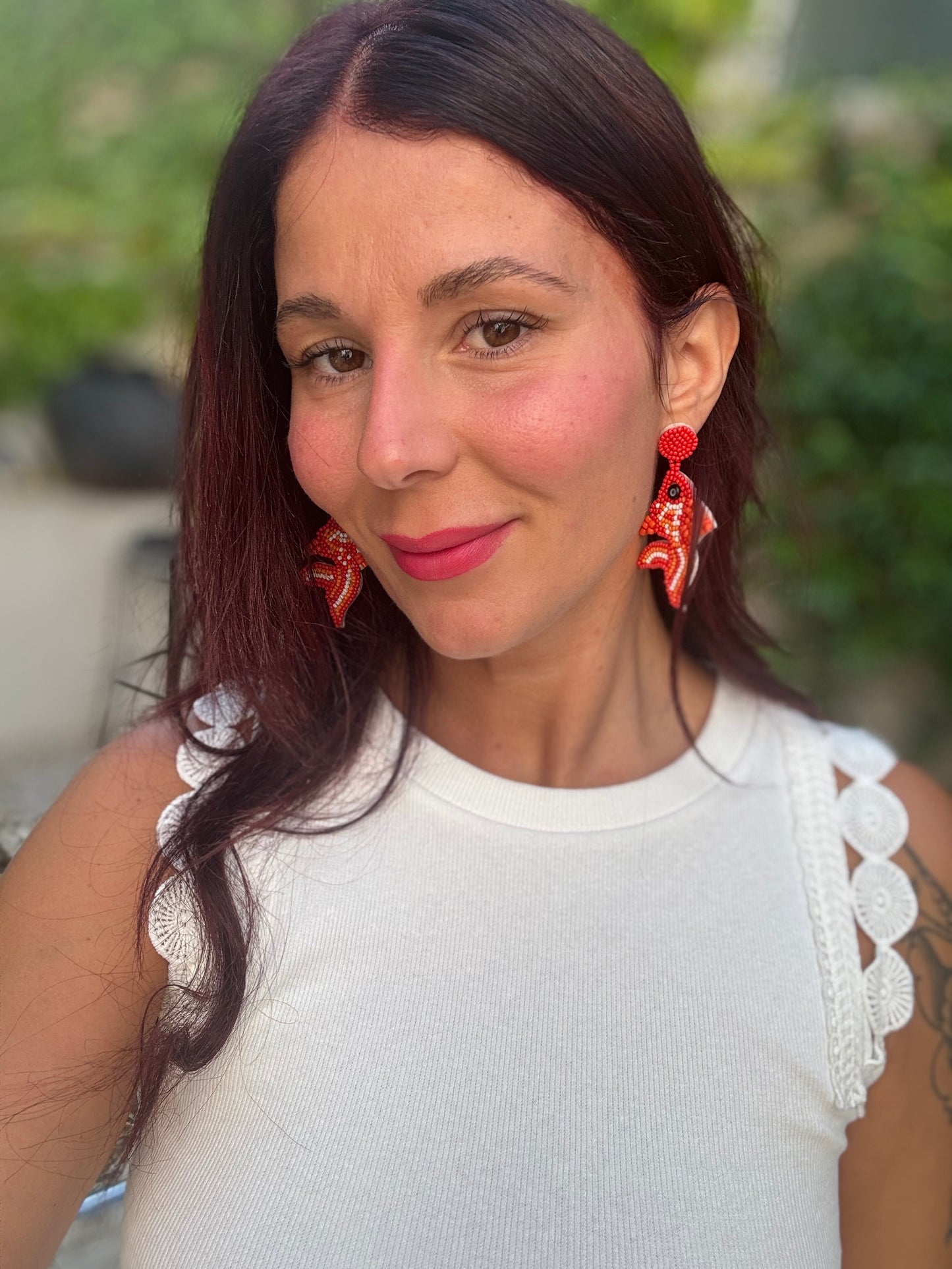 Boucle d’oreille poisson