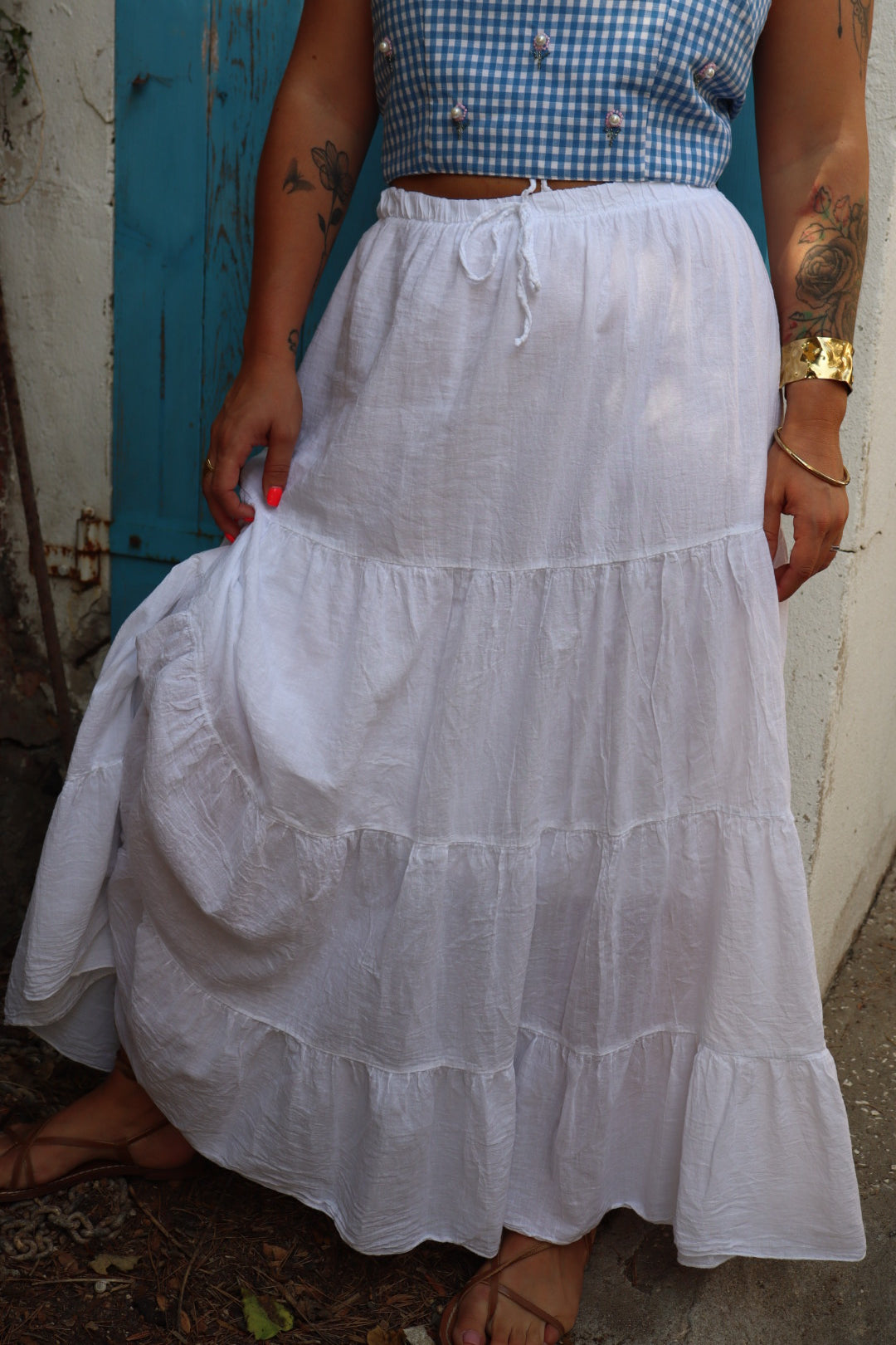 Jupe blanche
