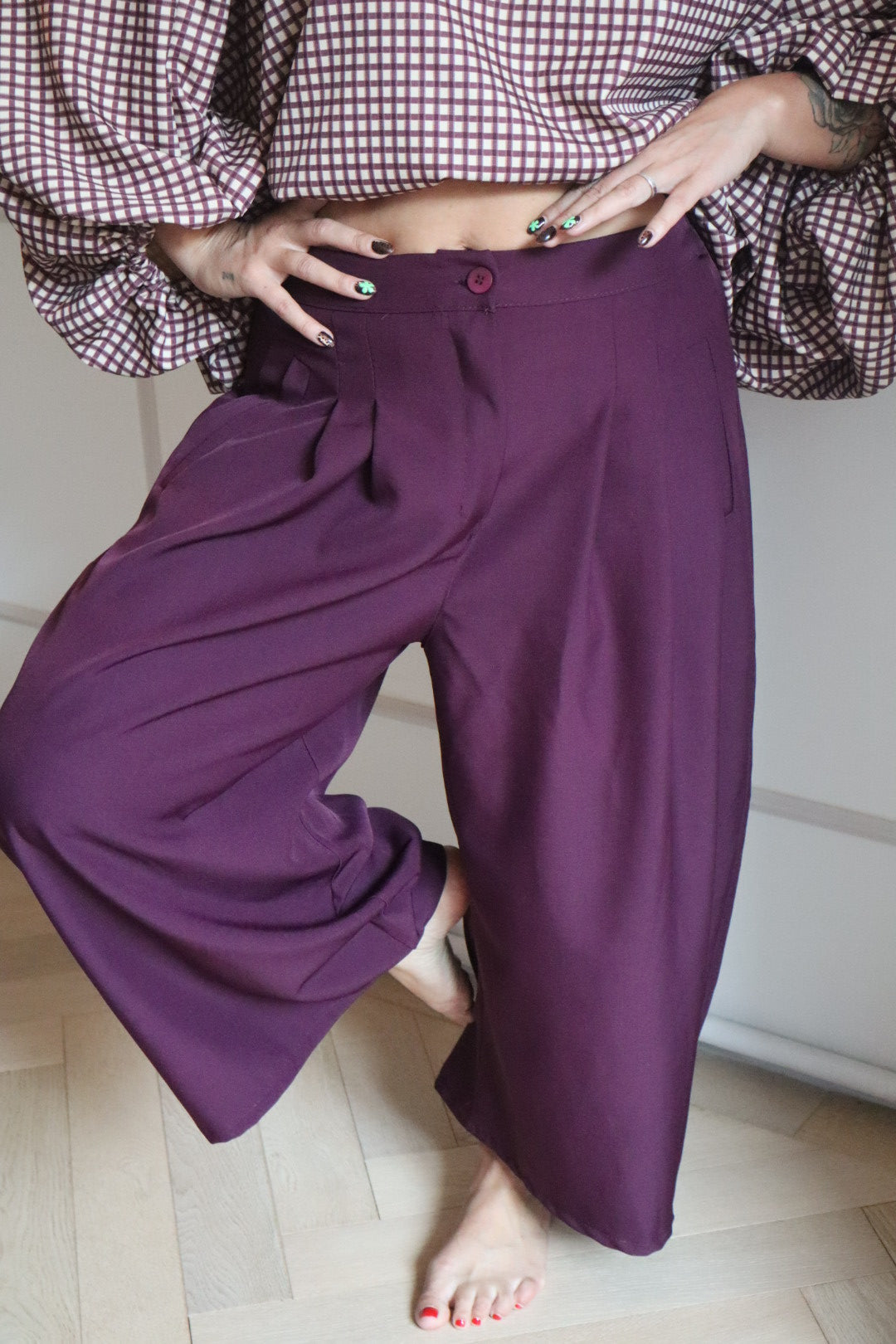 Pantalon prune