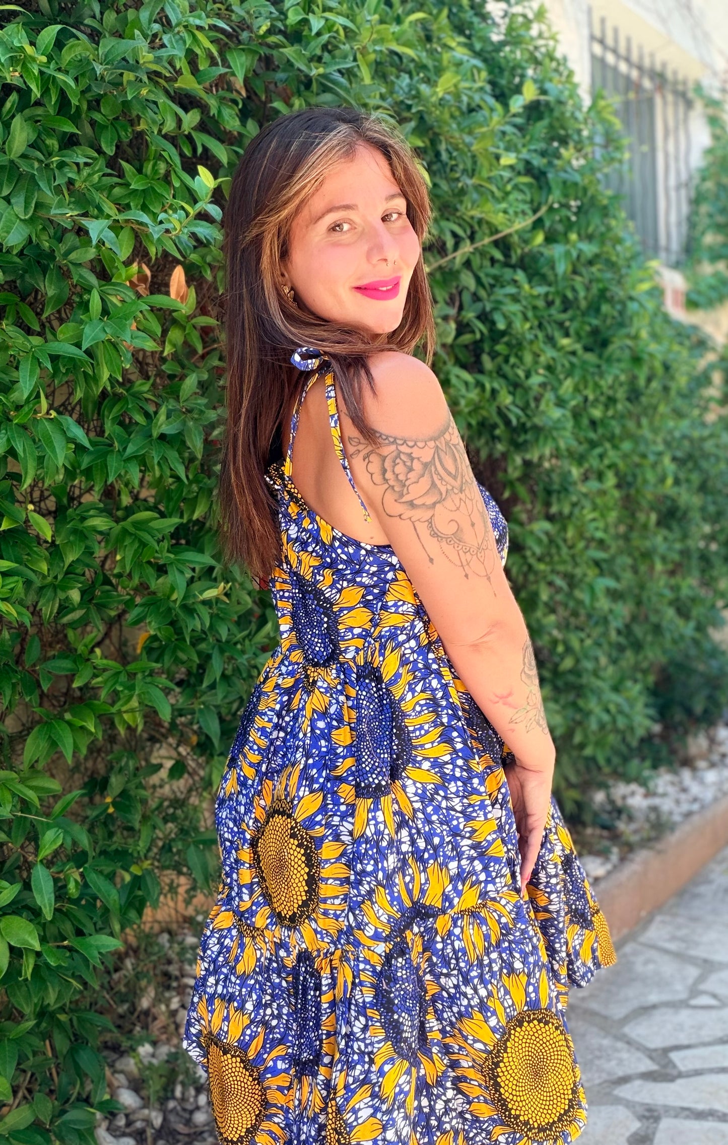 Robe tournesol