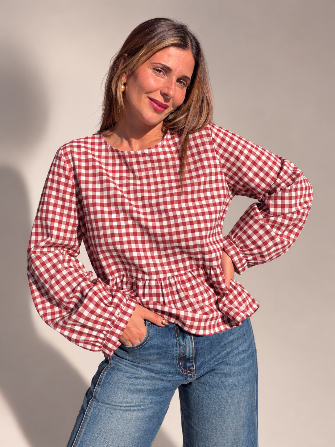 Blouse cow girl