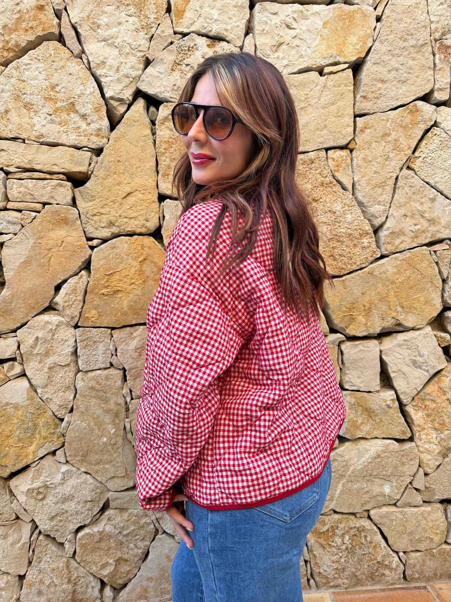 Veste rouge