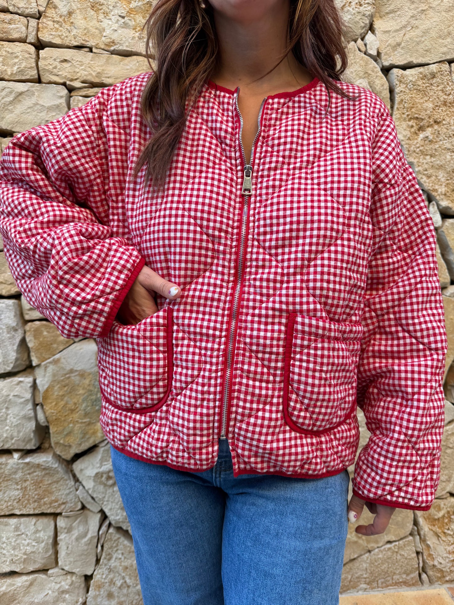 Veste rouge