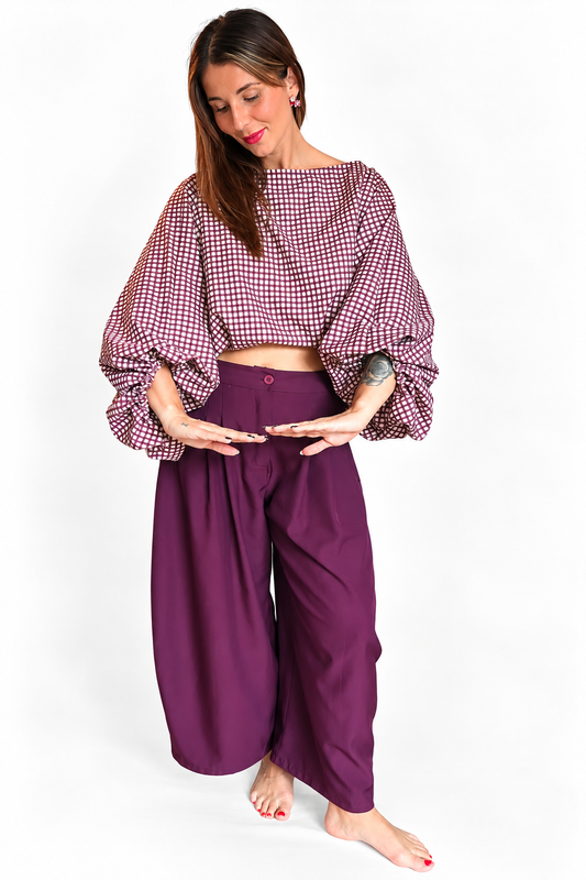 Pantalon prune