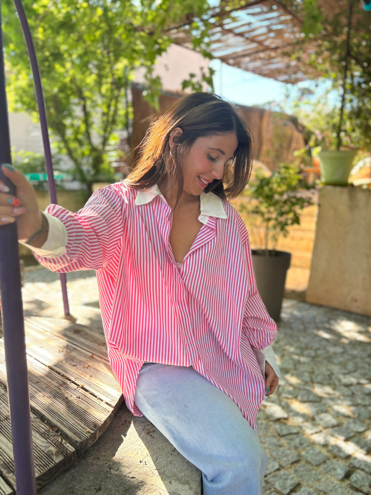 Chemise rayée