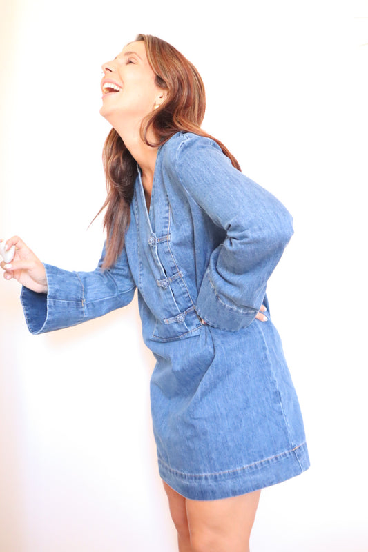 Robe en jean