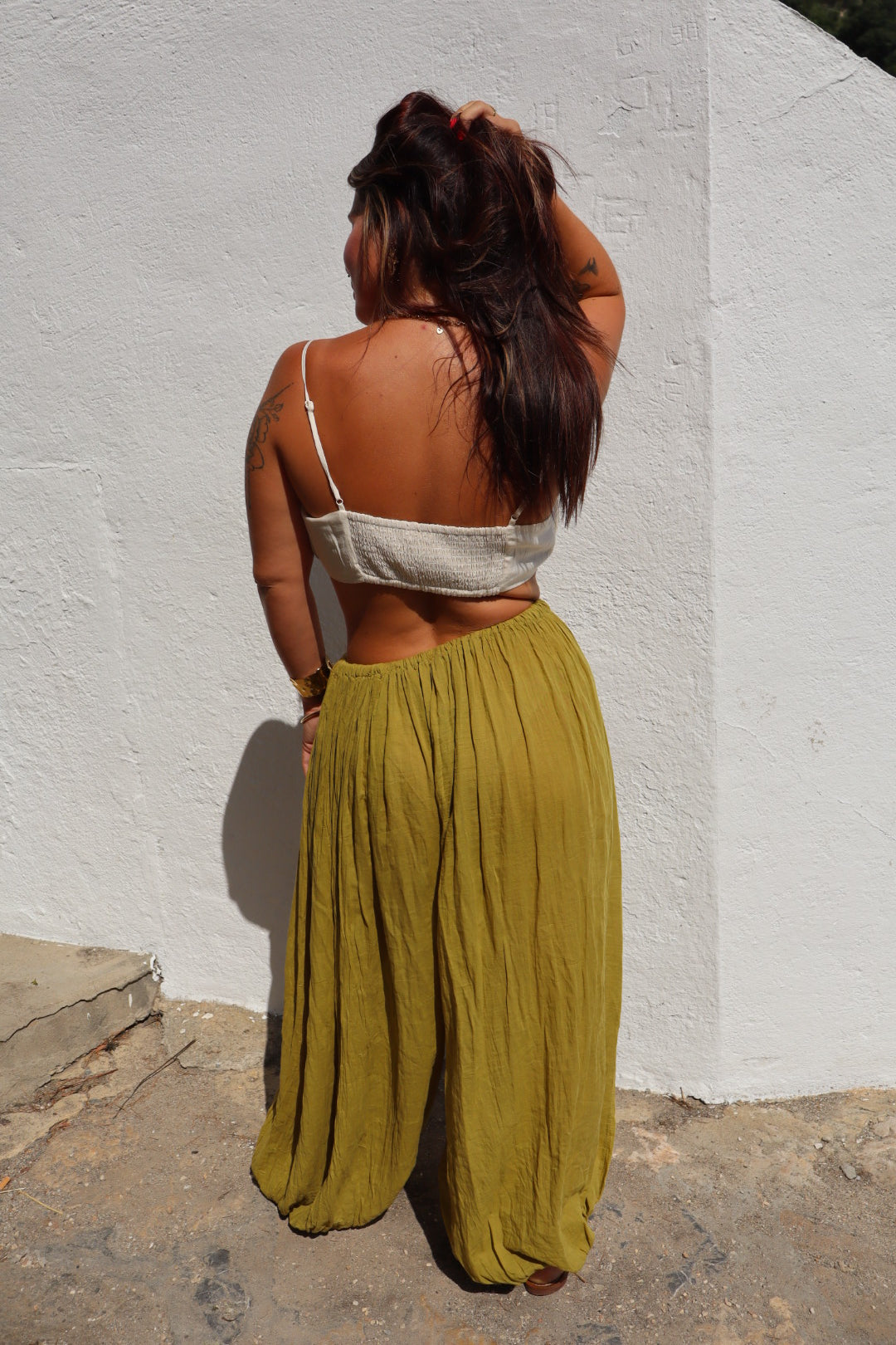 Sarouel kaki