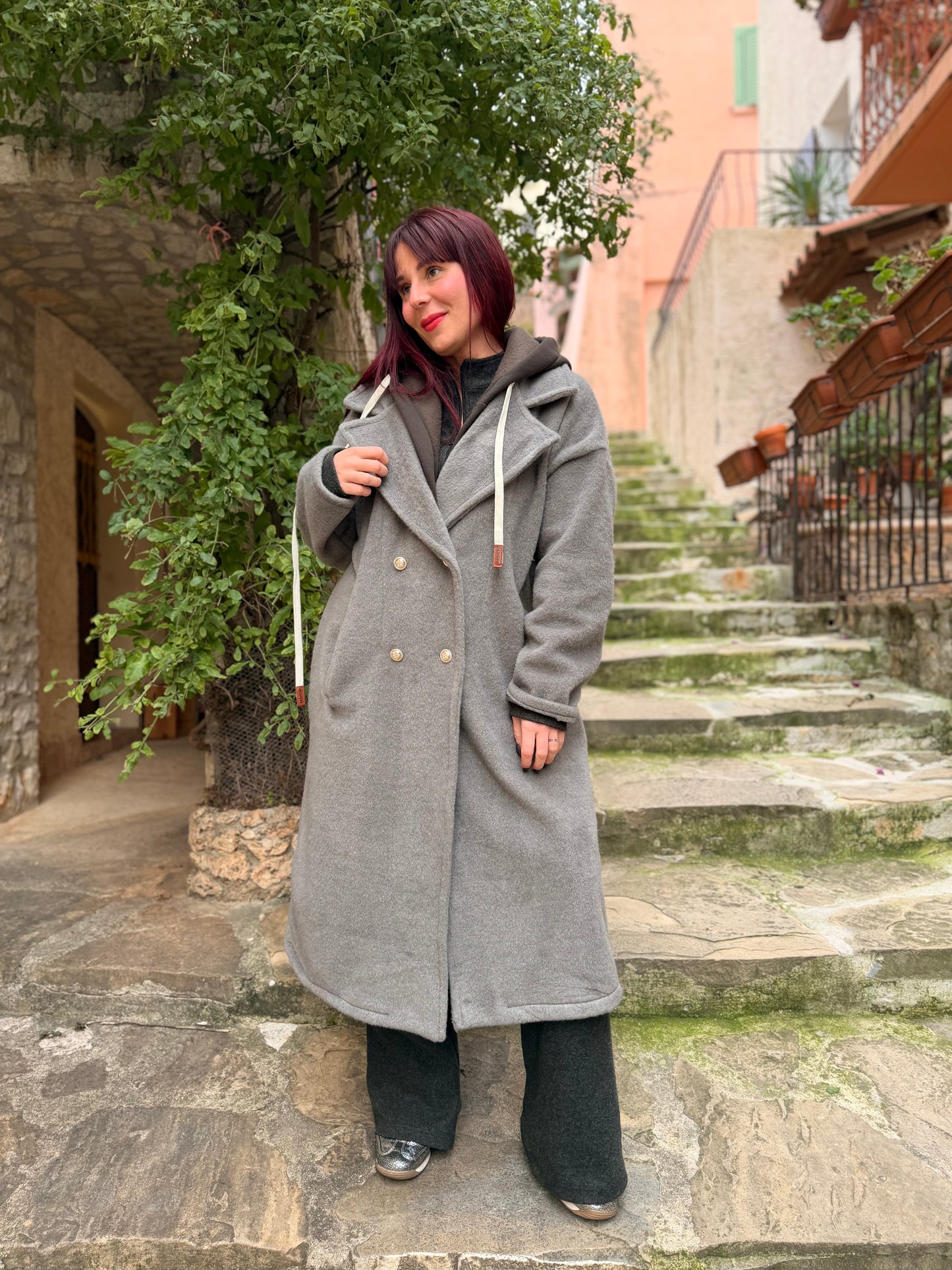 Manteau capuche
