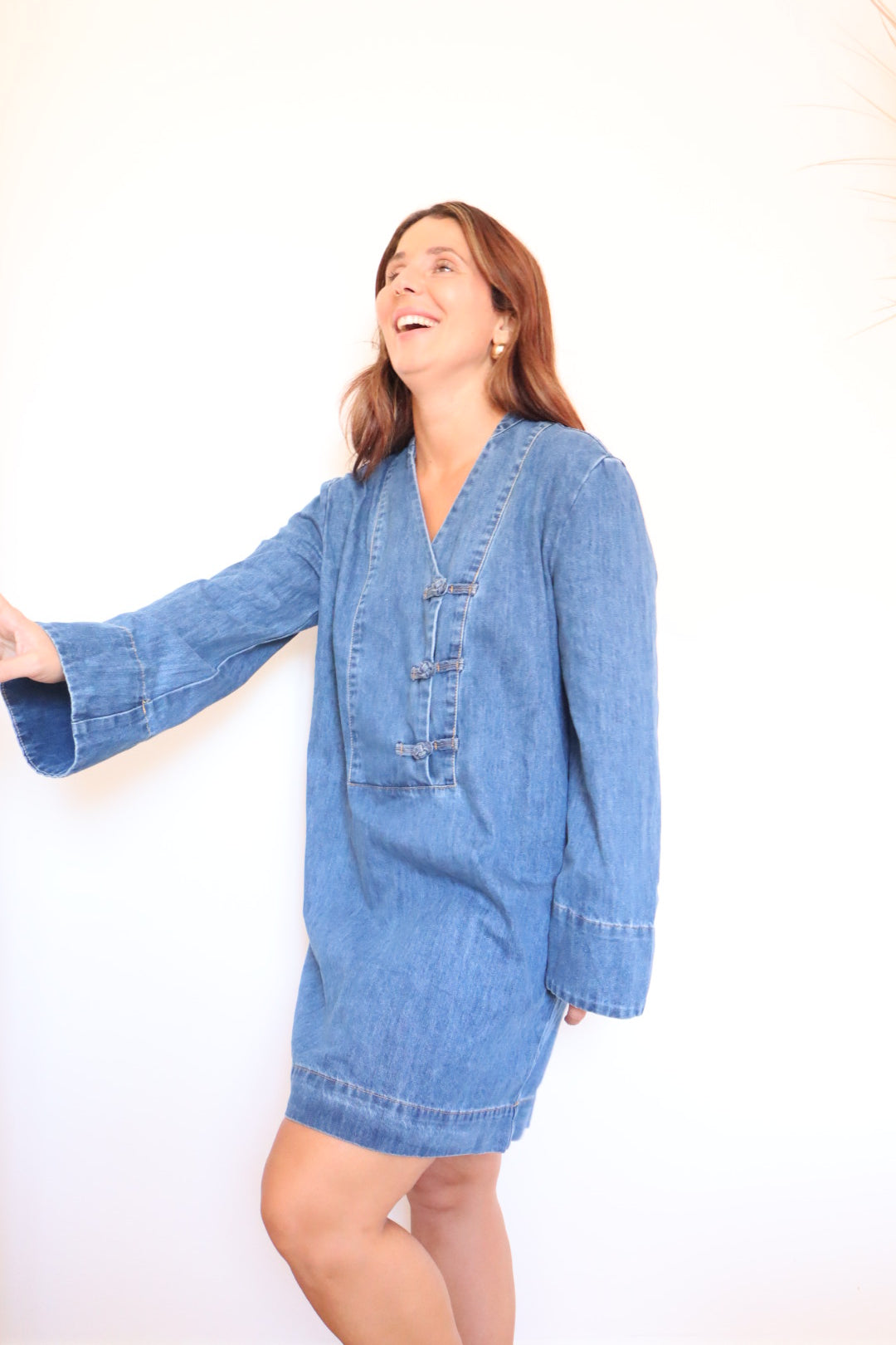 Robe en jean
