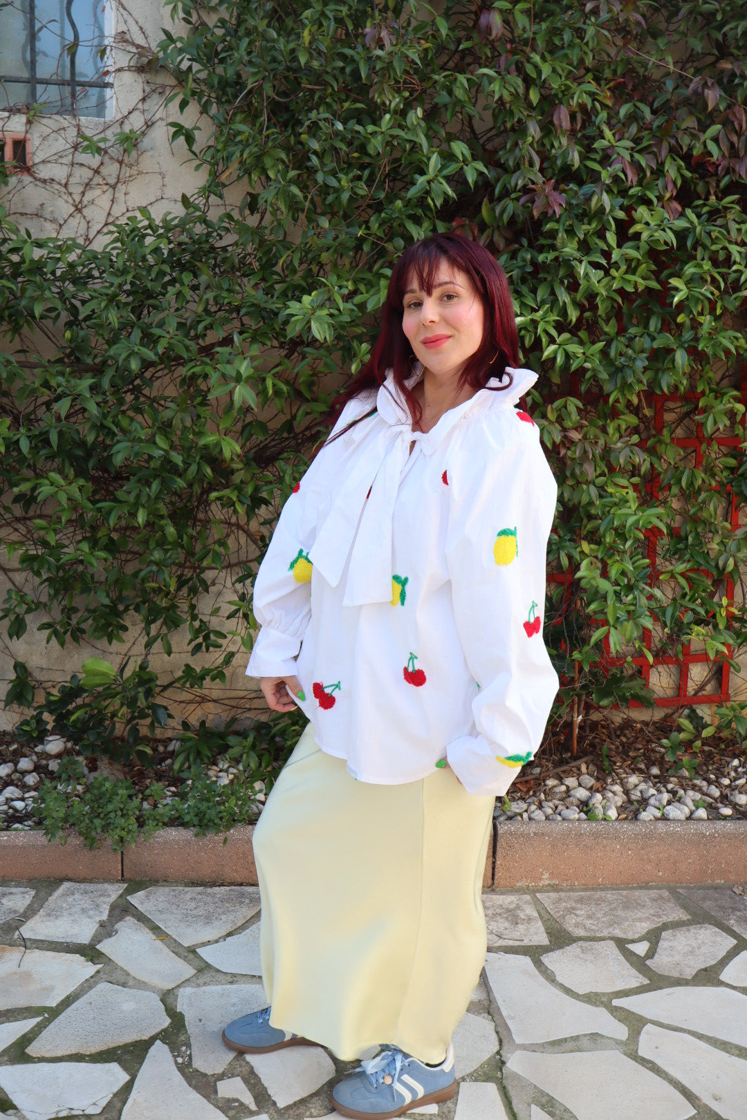 Blouse multifruits