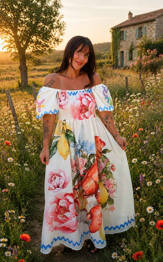 Robe écrevisse