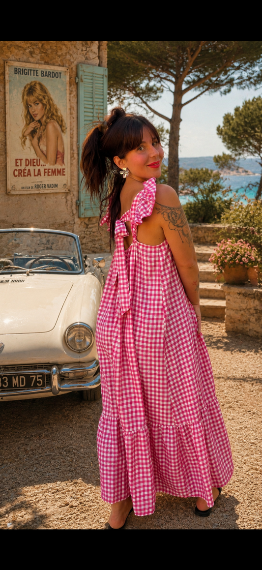 Robe bardot