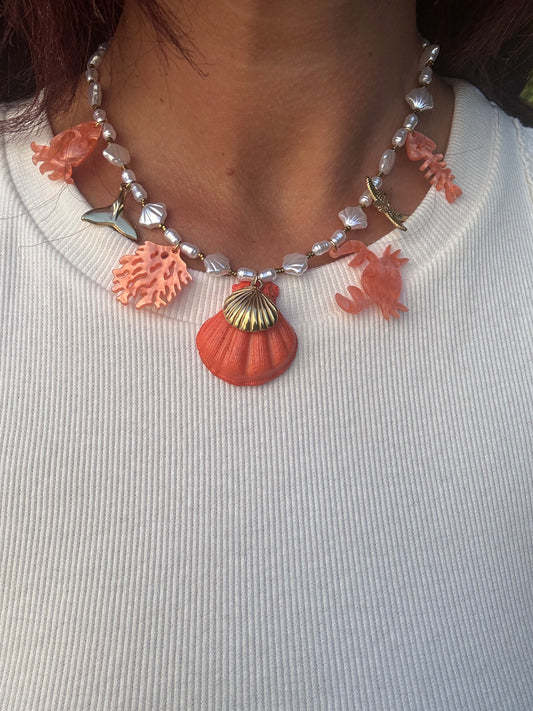 Collier coquillage