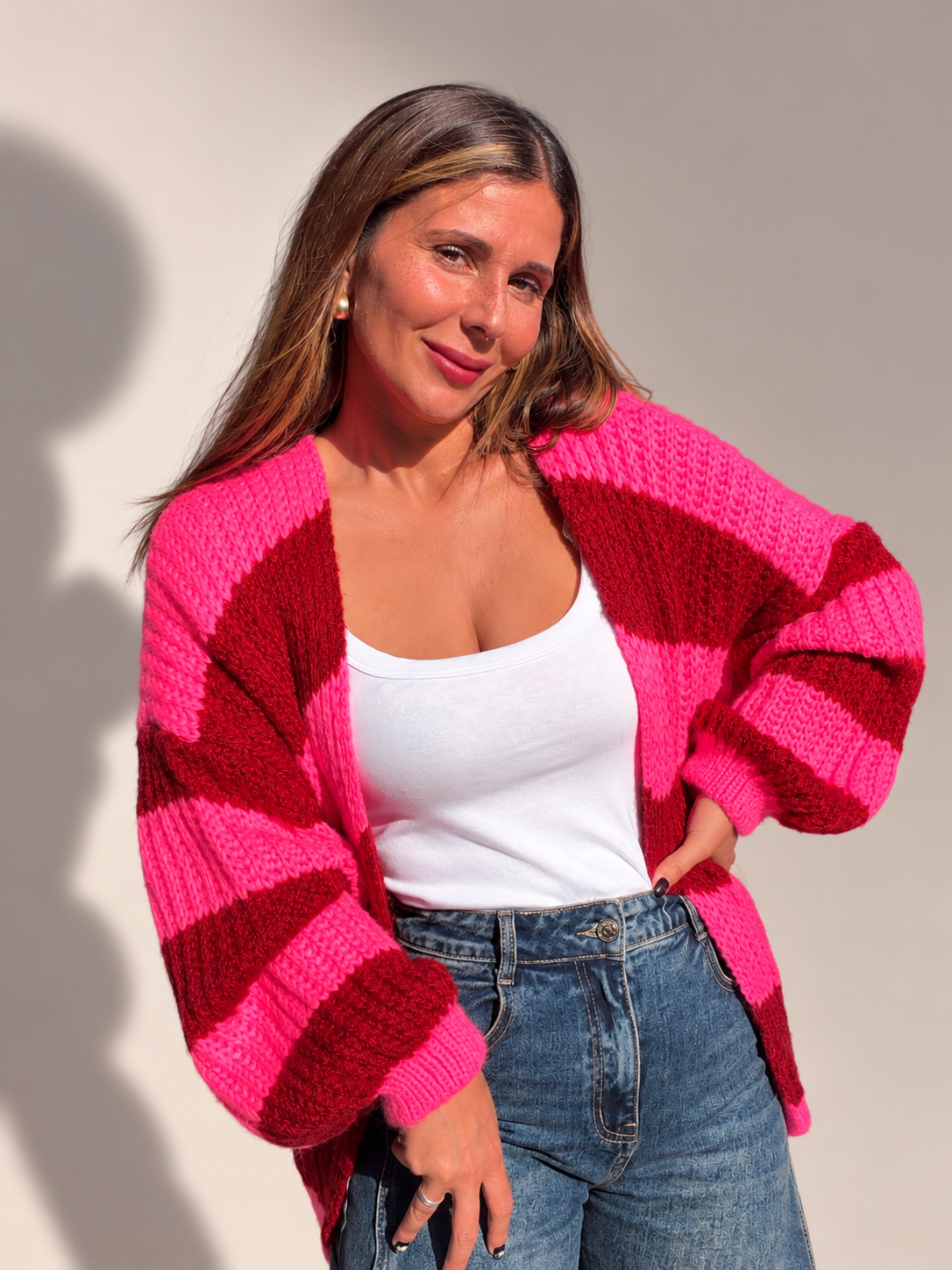 Gilet Bordeau