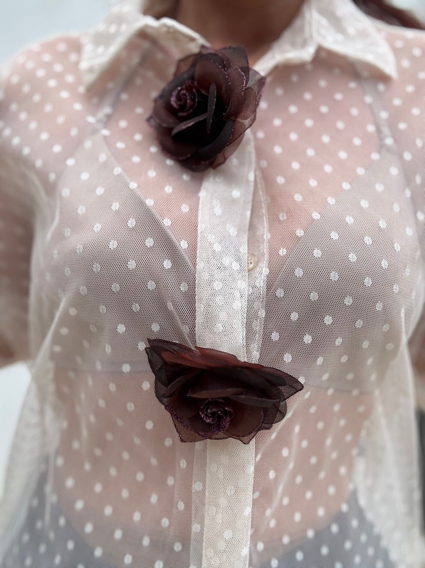 Chemise rose