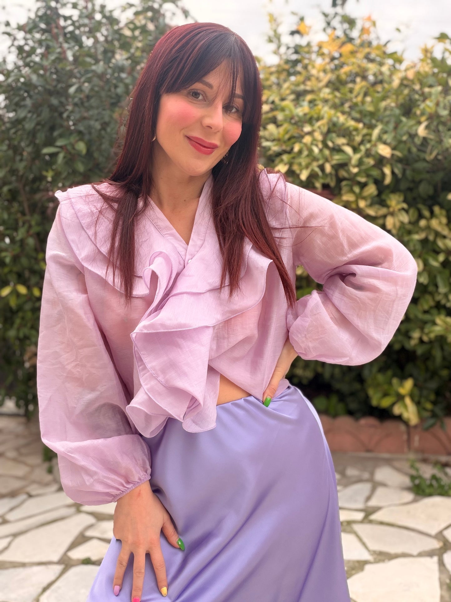 Blouse Lilas