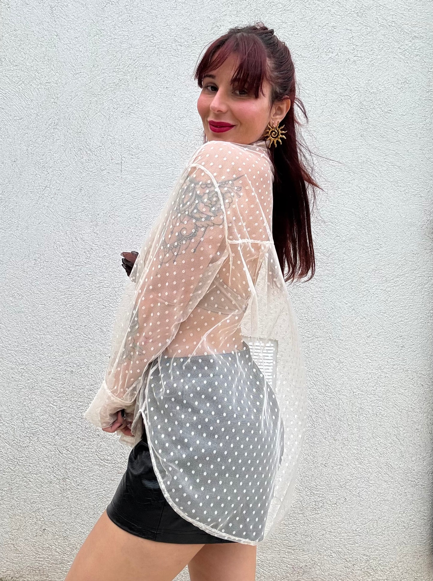 Chemise rose