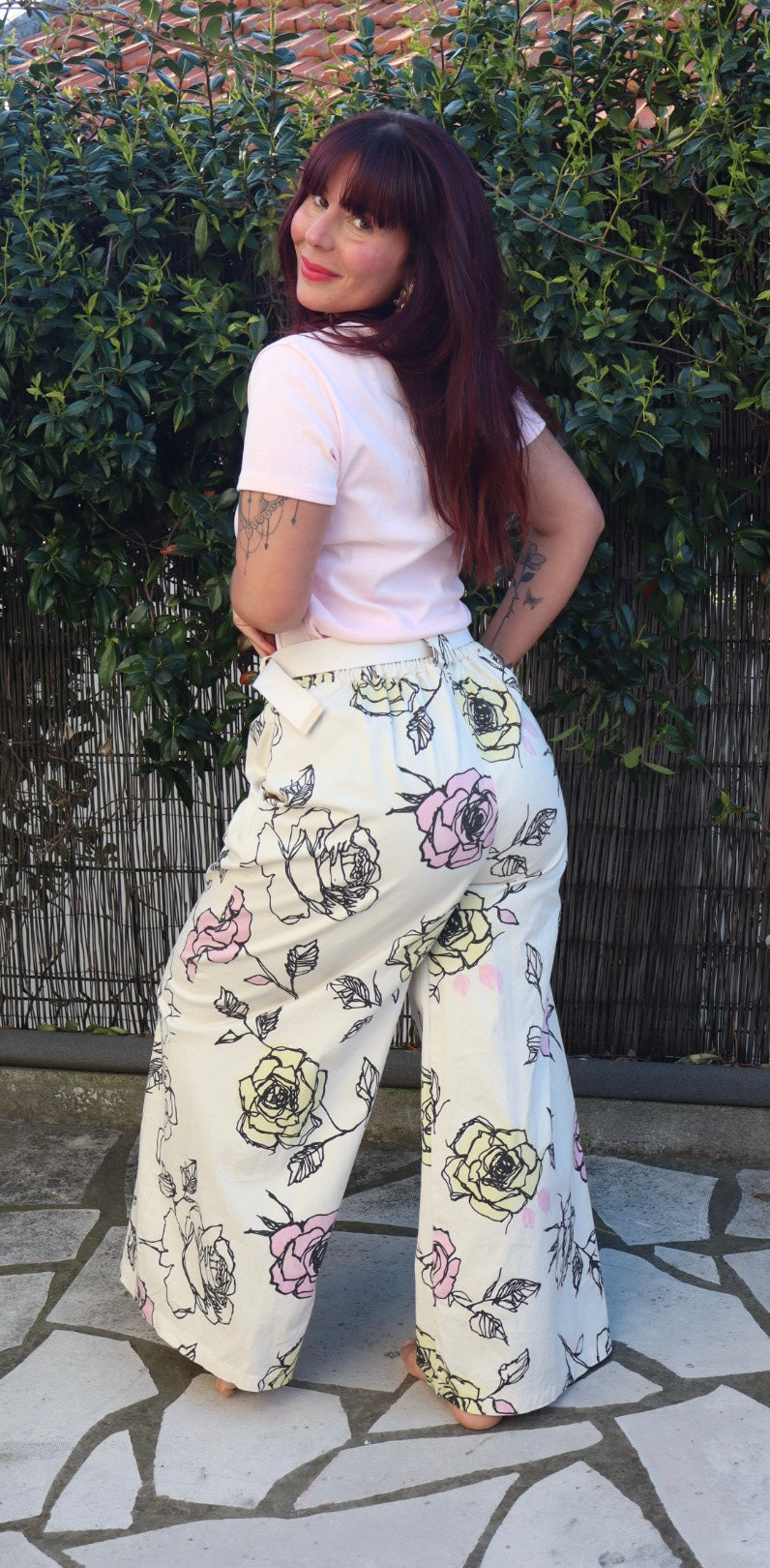 Pantalon rosas
