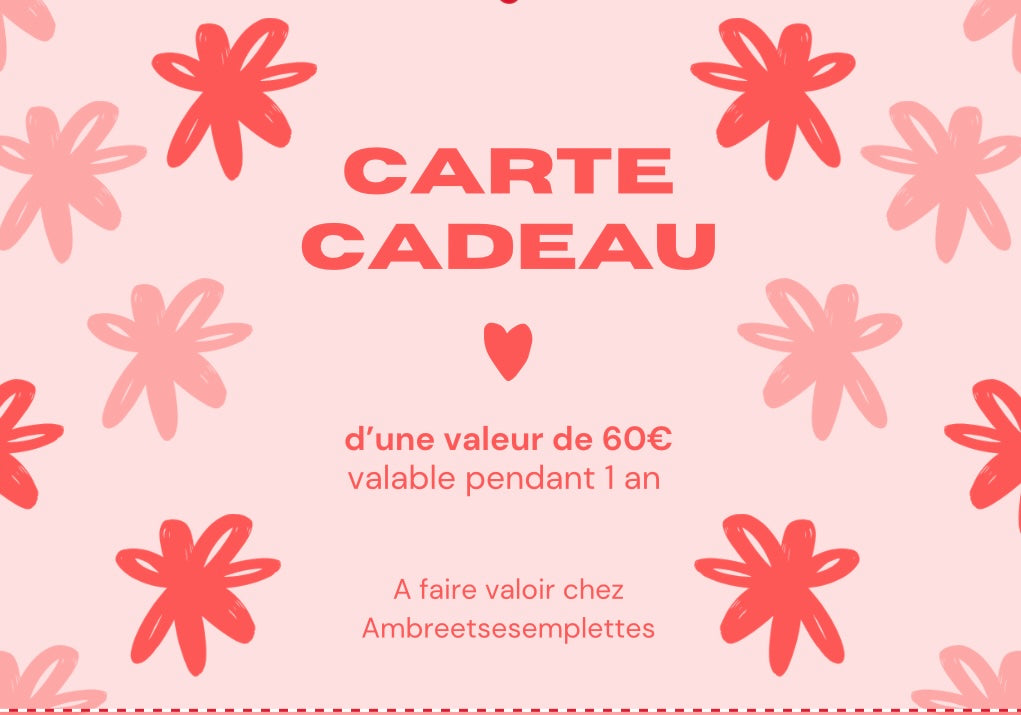 Carte cadeau 🎁