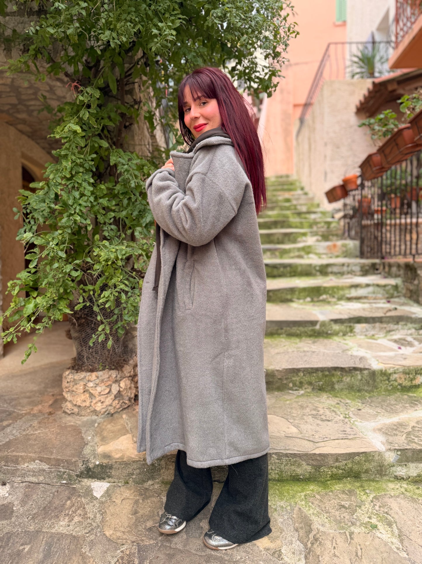 Manteau capuche