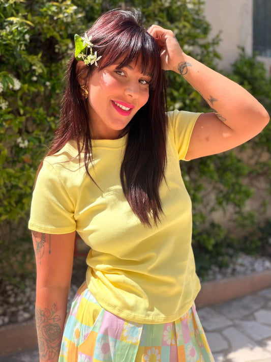 TEE shirt jaune