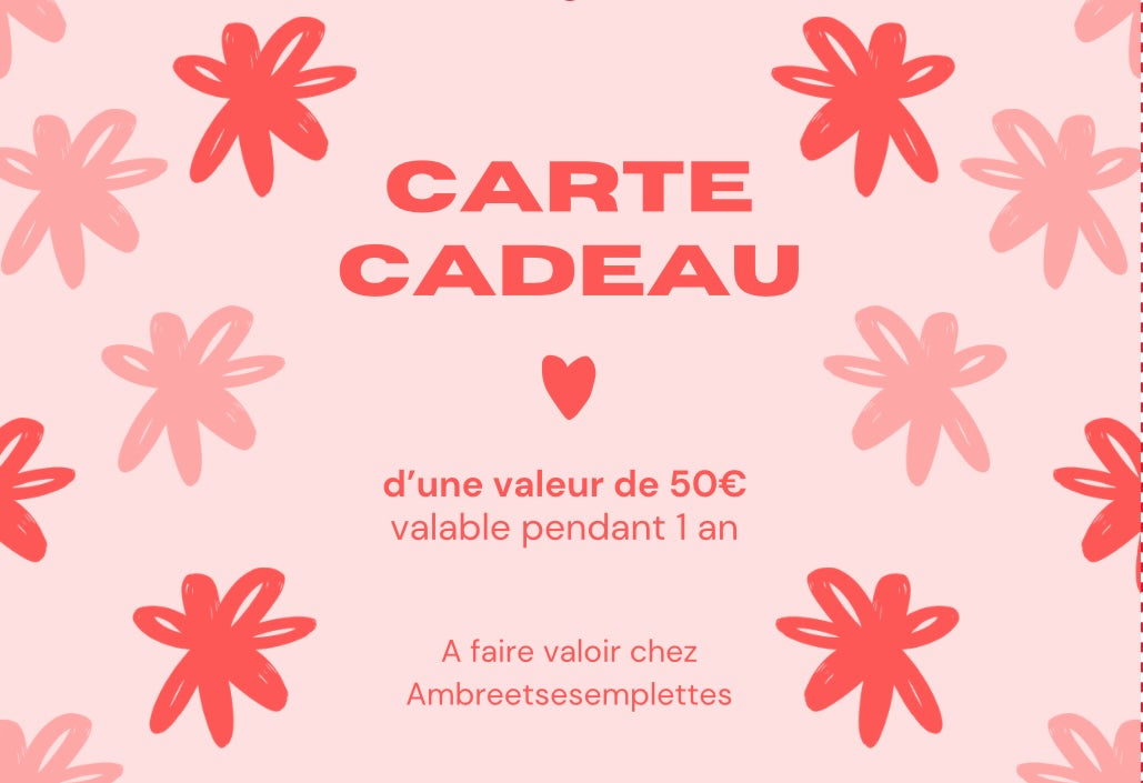 Carte cadeau 🎁