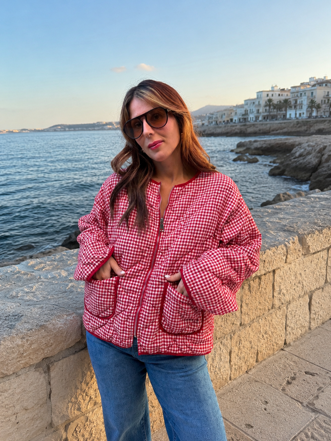 Veste rouge