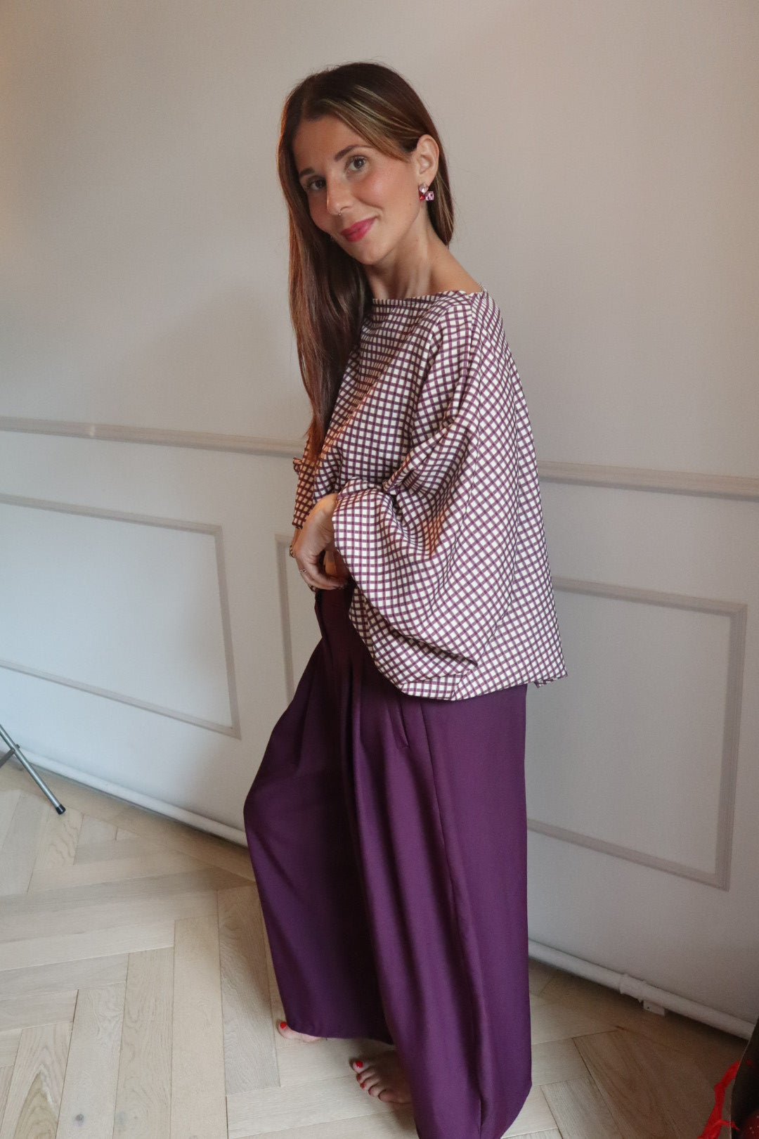 Pantalon prune