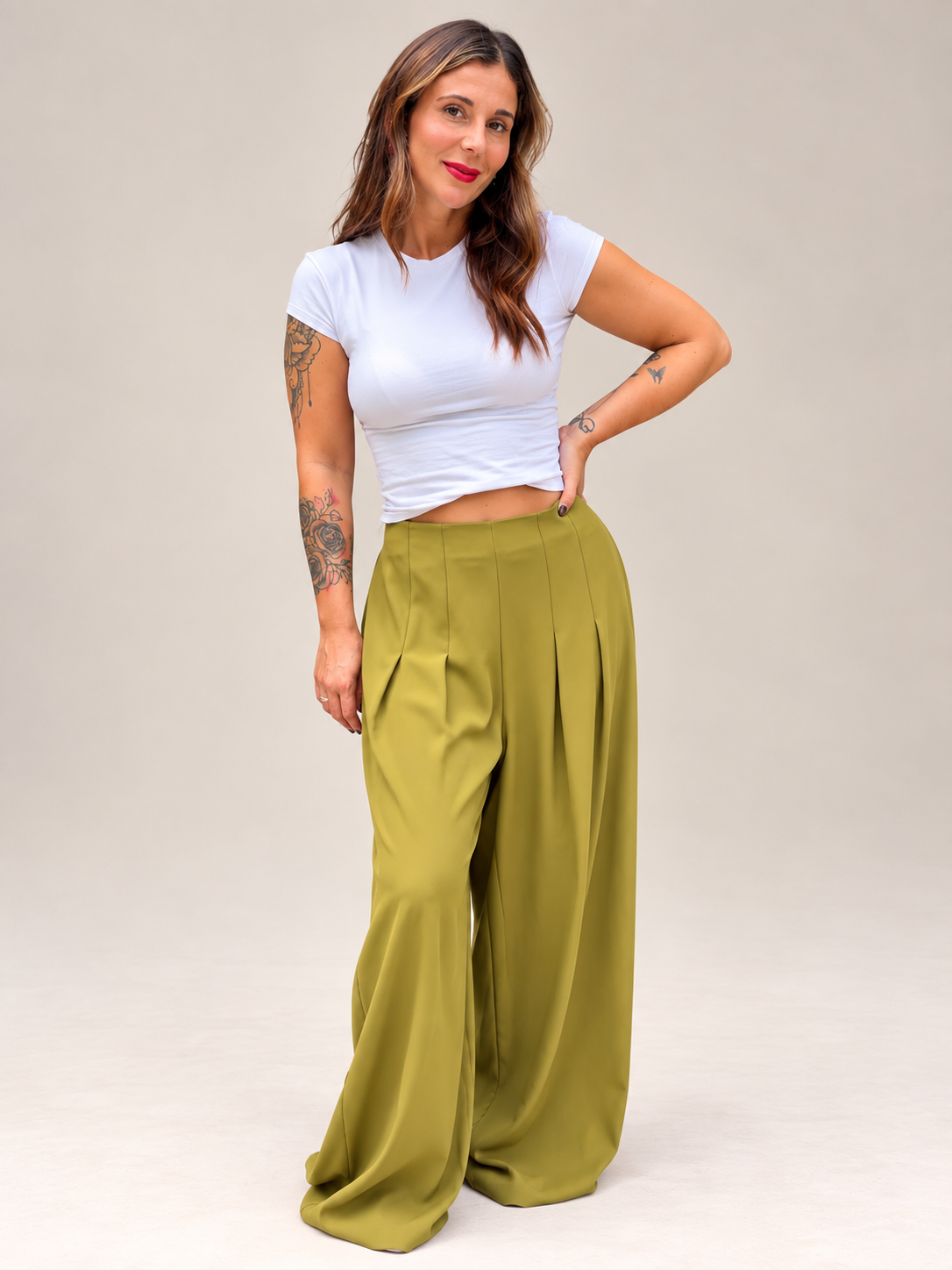 Pantalon olive