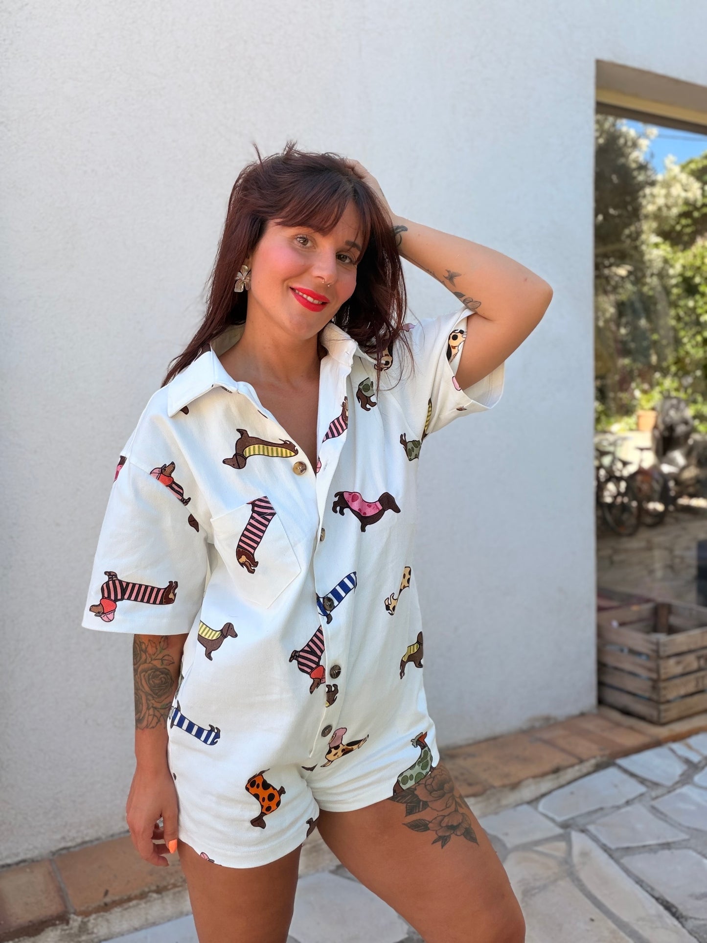 Combi short teckel